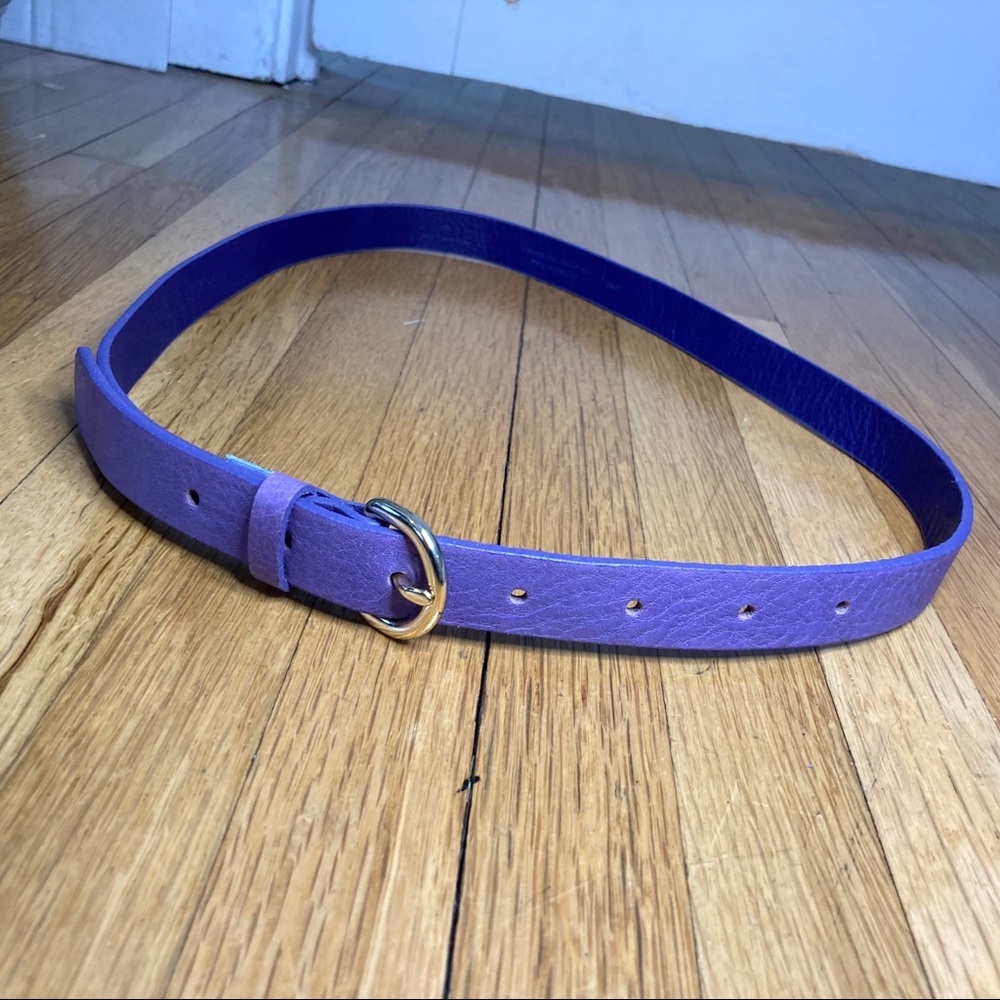 JCREW purple belt